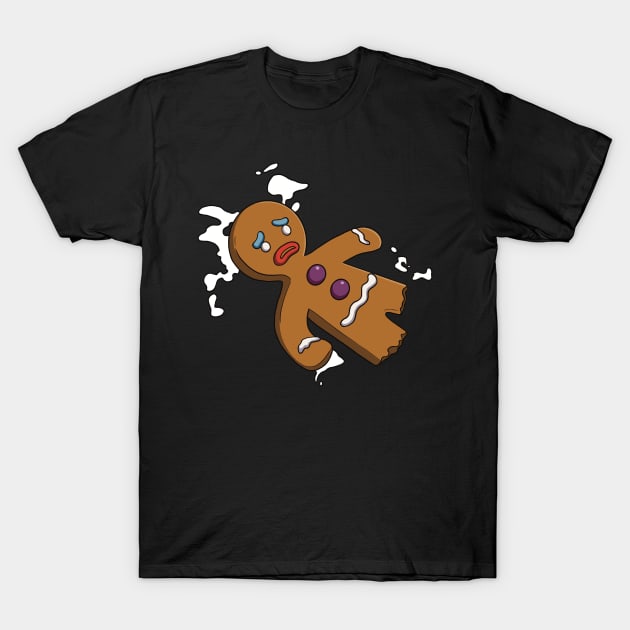 Gingy and Milk T-Shirt by daniasdesigns